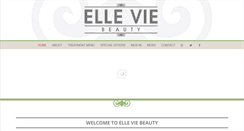 Desktop Screenshot of ellevie.co.uk